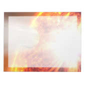 Bloc-note Evaporation de l'atmosphère de Hd 189733b (Devant)