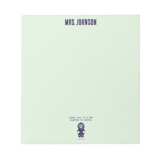 Bloc-note Every Day Is A New Chapter To Write Life (Devant)