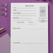 Bloc-note Examen du livre simple et moderne