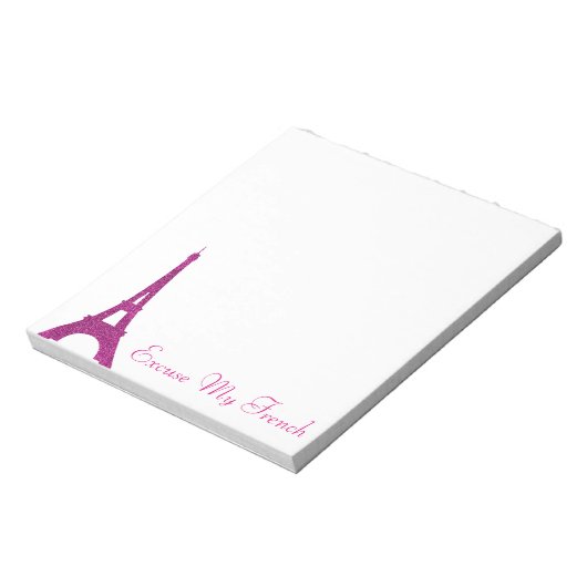 Bloc-note Excusez mon français (Tourné)