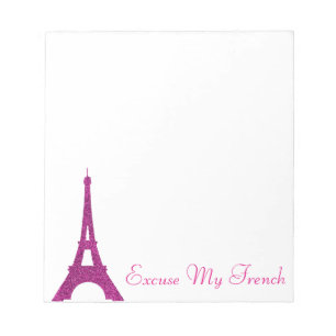Bloc-note Excusez mon français