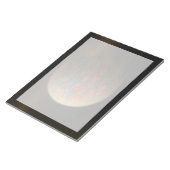 Bloc-note Exoplanet 55 Cancri E Et Sa Surface Moulée (Incliné)