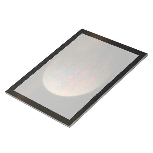 Bloc-note Exoplanet 55 Cancri E Et Sa Surface Moulée (Incliné)