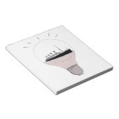 Bloc-note Expédier dans une ampoule (Incliné)