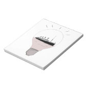 Bloc-note Expédier dans une ampoule (Tourné)