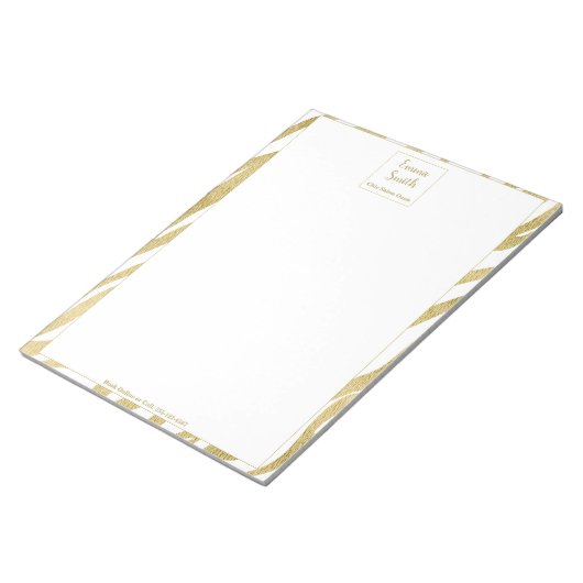 Bloc-note Expérience Beauté Or  (Incliné)