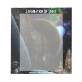 Bloc-note Exploration De L'Art Fractal Spatial (Devant)