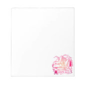 Bloc-note Explorez Plus Camper Rose Van Mountain Nature Love (Devant)