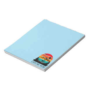 Bloc-note Explorez Plus Mountain Nature Adventure Outdoor