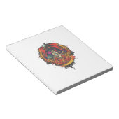 Bloc-note Exploser le vaisseau spatial (Incliné)