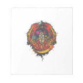 Bloc-note Exploser le vaisseau spatial (Devant)