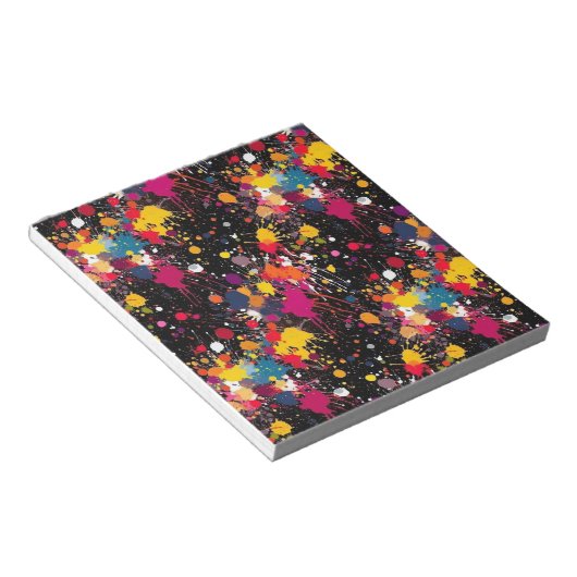Bloc-note Explosion de couleur (Incliné)