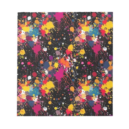Bloc-note Explosion de couleur (Devant)