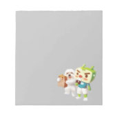 Bloc-note Extérieur Marché amusant (Devant)