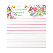 Bloc-note Fabriqué merveilleusement (Devant)