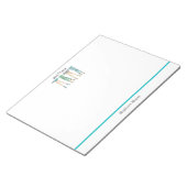 Bloc-note Fabuleux pied "Girl Power" (Incliné)