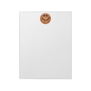Bloc-note Face de basket-ball