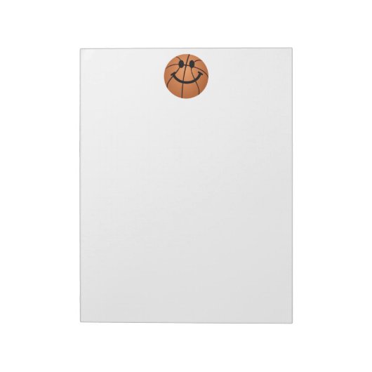 Bloc-note Face de basket-ball (Tourné)