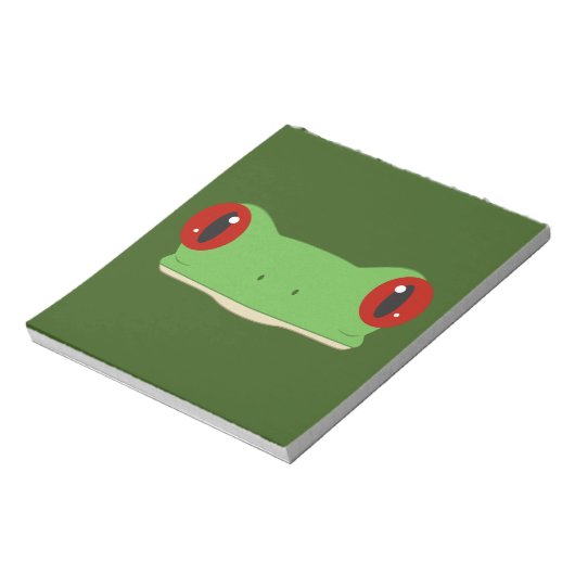 Bloc-note Face de grenouille (Tourné)