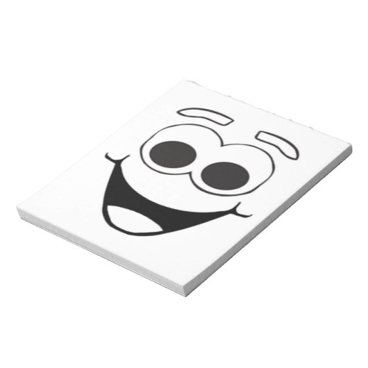 BLOC-NOTE FACE HEUREUSE (Tourné)