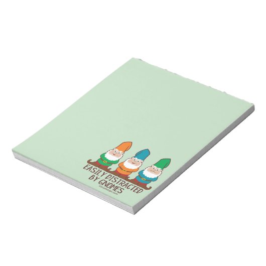 Bloc-note Facilement distrait par les nomes (Tourné)