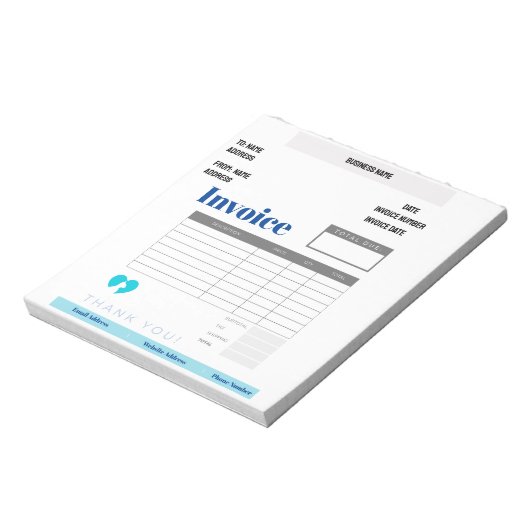Bloc-note Facture (Tourné)