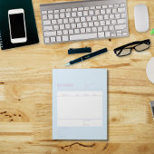 Bloc-note Facture bleue pourpre pour petites entreprises