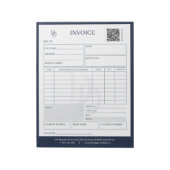 Bloc-note Facture de Planificateur de Mariage Moderne Person (Tourné)