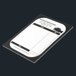 Bloc-note Facture de réception d'entreprise de neige à chass<br><div class="desc">Ce carnet de reçus imprimé personnalisé ou ce formulaire de facture est parfait pour votre entreprise de chasse-neige. Il présente un schéma professionnel en noir et blanc avec une illustration d'un pick-up avec une charrue. Utilisez les champs modèle pour personnaliser ce bloc-notes avec votre nom d'entreprise, votre adresse et votre...</div>