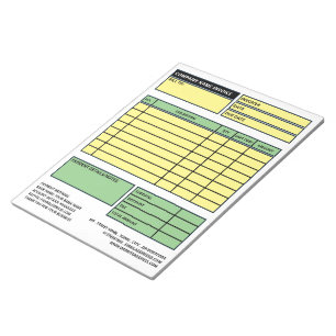 Bloc-note Facture/Devis de Grande Entreprise Professionnelle