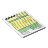 Bloc-note Facture/devis pour petites entreprises professionn (Incliné)