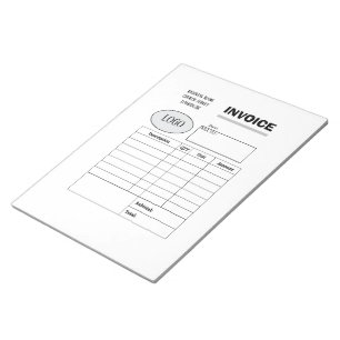 Bloc-note Facture professionnelle personnalisée