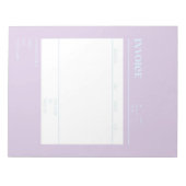 Bloc-note Facture Purple Blue Small Business (Devant)