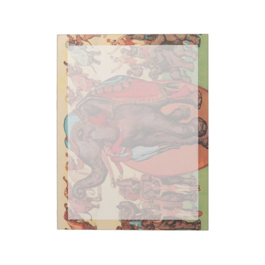 Bloc-note Faire Des Éléphants Avec Des Femmes Et Des Formate (Tourné)