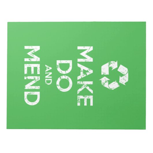 Bloc-note Faire et réparer (Devant)