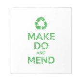 Bloc-note Faire et réparer (Devant)