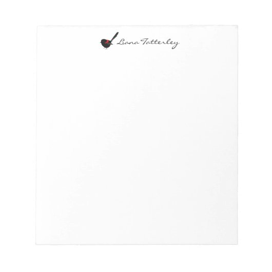 Bloc-note Fairy Wren (Devant)