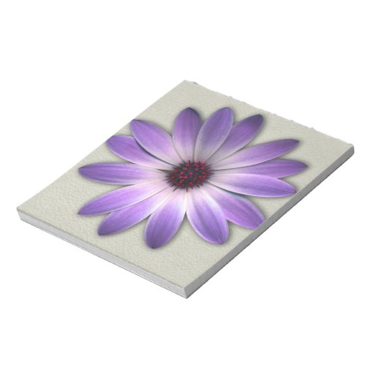 Bloc-note Faisceau violet sur cuir de pierre Imprimer (Tourné)