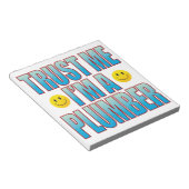 Bloc-note Faites-moi confiance Plumber Life B (Incliné)
