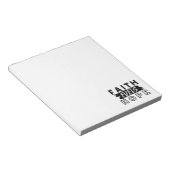 Bloc-note Faith Fuels Hope Quote – Uplifting Christian Art (Incliné)