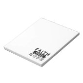 Bloc-note Faith Fuels Hope Quote – Uplifting Christian Art (Tourné)