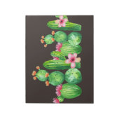 Bloc-note Famille De Cactus (Tourné)