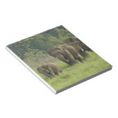 Bloc-note Famille d'éléphants indiens (Incliné)