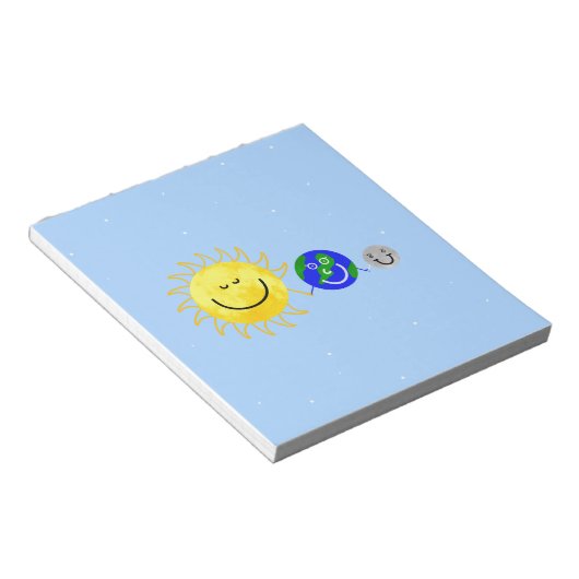 Bloc-note Famille heureuse (Incliné)