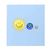 Bloc-note Famille heureuse (Devant)