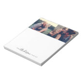 Bloc-note Famille personnalisée (Tourné)