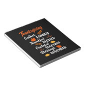 Bloc-note Famille Thanksgiving Gather (Incliné)