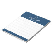 Bloc-note Family Dentistry Dentist Navy Blue White (Tourné)