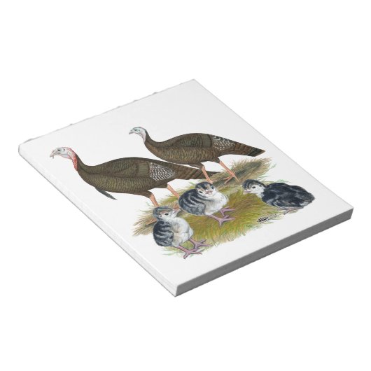 Bloc-note Family sauvage de Turkey (Incliné)