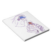 Bloc-note Fan Bride baseball (Incliné)